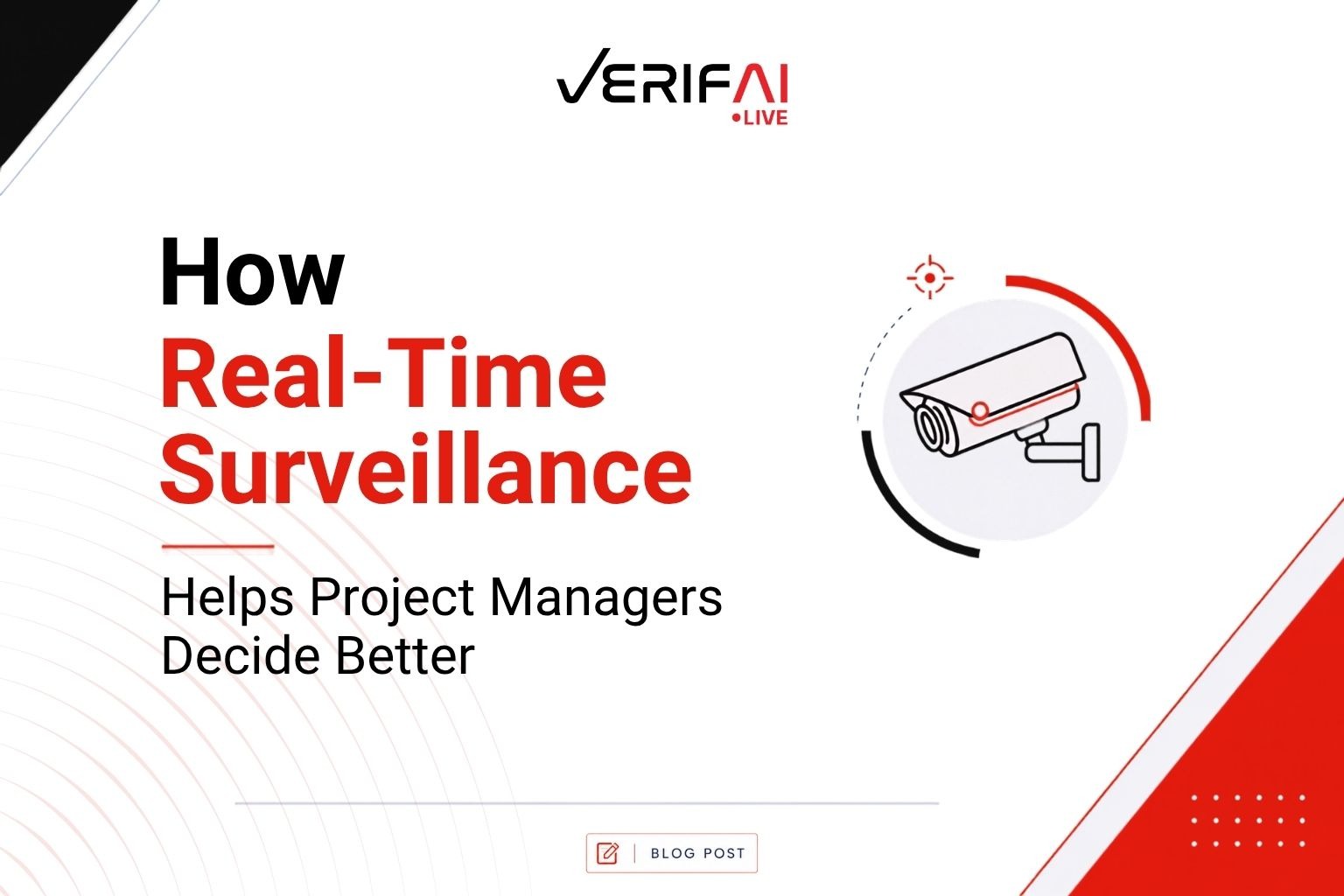 Real-time surveillance helping construction project managers monitor job sites
