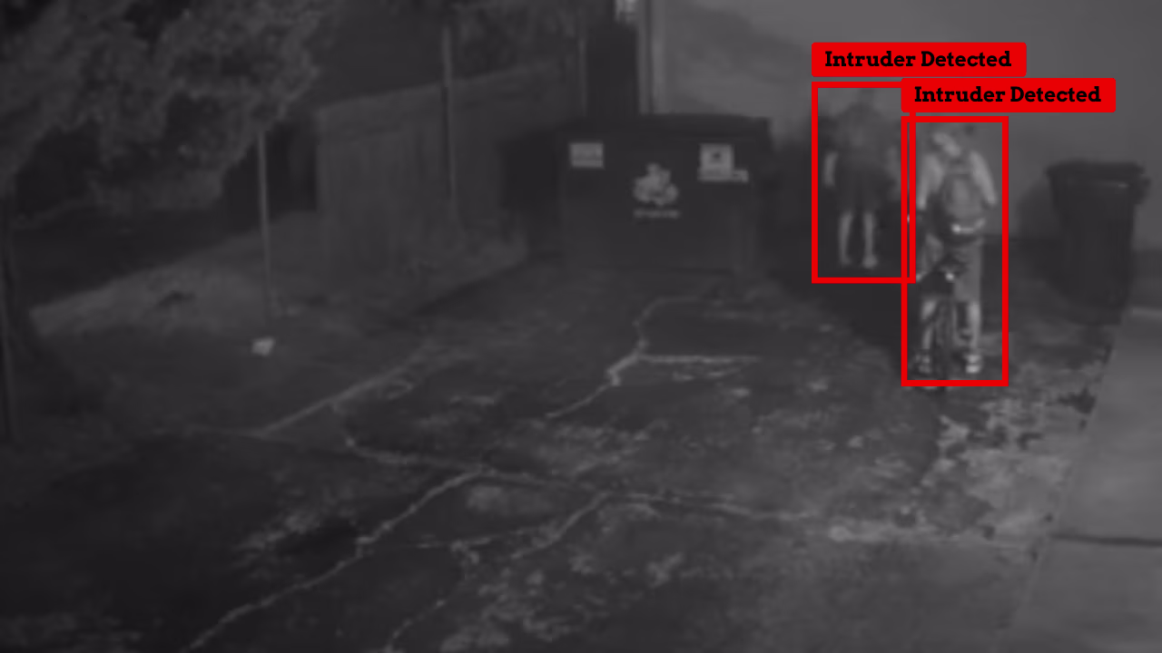 Video surveillance identifies intruders in pharmacies.